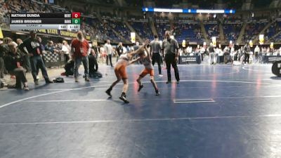 82 lbs Consy 2 - Nathan Bunda, Northampton vs James Brenner, Bangor