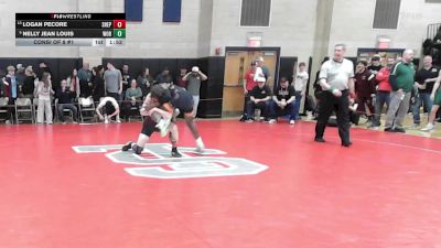 144 lbs Consi Of 8 #1 - Logan Pecore, Shepherd Hill vs Nelly Jean Louis, Woburn