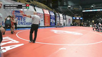285 Class 3 lbs Champ. Round 1 - Daniel McChristy, Warrenton vs Jaylen Mitchell, Van Horn