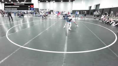 120 lbs Jackson Stocker, South Carolina vs Teghan Moore, Wisconsin