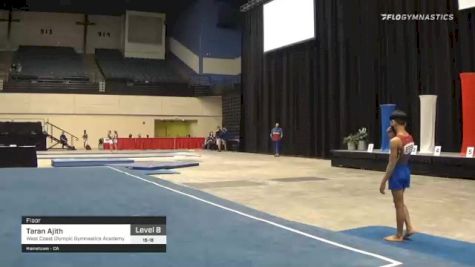Taran Ajith - Floor, West Coast Olympic Gymnastics Academy - 2021 USA Gymnastics Development Program National Championships
