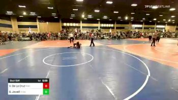 109 lbs Consi Of 8 #2 - Violet De La Cruz, Rise RTC vs Gwendolyn Jewell, Team Thunder