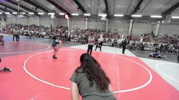 101 lbs Semifinal - Esperanza Gallegos, NM Gold vs Makala Morris, Badlands WC