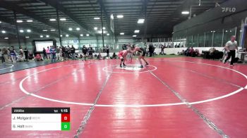 220 lbs Quarterfinal - Jaron Molgard, Red Roots Wrestling Club vs Gabriel Holt, Smittys Barn