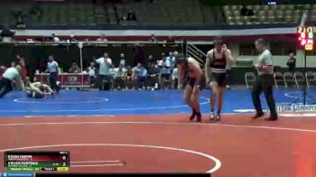 174 lbs 2nd Wrestleback (8 Team) - Steven Martinos, Roanoke College vs Ethan Martin, Liberty University