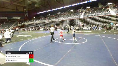 50 lbs Round Of 16 - Kasten Anderson, Kimball WC vs Knox Kafer, Matpac Wrestling ND