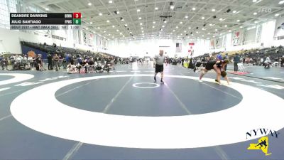 Semifinal - Julio Santiago, Funky Panda Wrestling Club vs DeAndre Dawkins, Black Belt Wrestling Academy