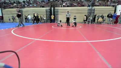 71 lbs Quarterfinal - Elias Johnson, Castle Wrestling Club vs Hunter Hayes, Intense WC