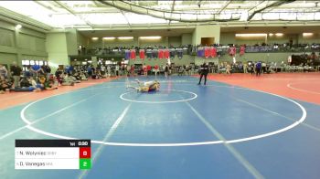 144 lbs Consi Of 8 #2 - Nathan Wolyniec, Derby/Oxford/Holy Cross vs Dylan Vanegas, Norwich Free Academy