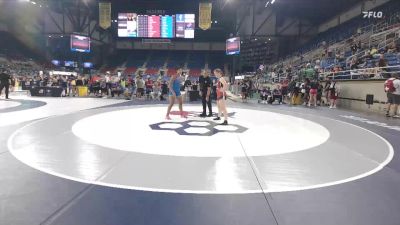 155 lbs Cons. Rd Of 16 - Madison Reems, ND vs Mya Dobrinski, OK