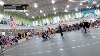 113 lbs Round 1 (4 Team) - Clayton Newton, The Outsiders vs Donovan Jenkins, Gladiator Punishers