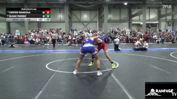 155 lbs Quarterfinal - Elijah Torrez, Jr Wildcats vs Carter Giancola, Hoxie Kids