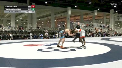 70 lbs Quarters - Clayton Jones, Michigan Wrestling Club vs Landon Robideau, Cowboy RTC