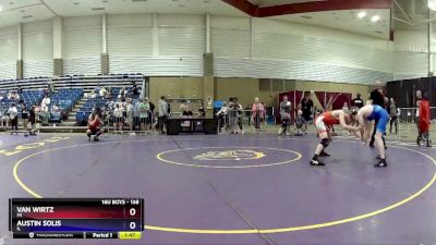 138 lbs Cons. Round 2 - Van Wirtz, MI vs Austin Solis, IL