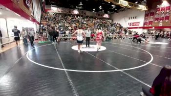 285 lbs Champ. Round 2 - Kian Pelham, Big Piney vs Anker Stewart, Cody