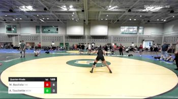 120 lbs Quarterfinal - Mikey Bautista, The Knights Wrestling Club vs Anthony Touchette, MetroWest United Black