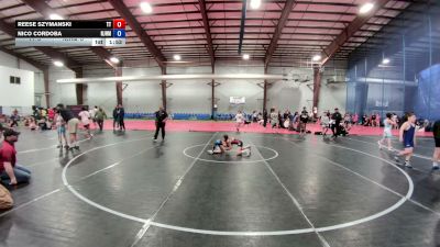 63 lbs Rr Rnd 2 - Reese Szymanski, Team Tugman - ELB vs Nico Cordoba, NJ Hammers - ELB