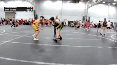 215 lbs Round 3 (6 Team) - Owen Dandeo, North Hunterdon WC vs Evan Gillespie, Revival