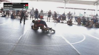 150 lbs Round 1 - Liam Arnold, Riverside Warriors vs Ashton Gist, CORE Wrestling