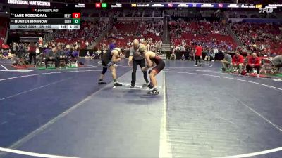 3A-165 lbs Cons. Round 2 - Hunter Morrow, Davenport North vs Lane Rozendaal, Newton