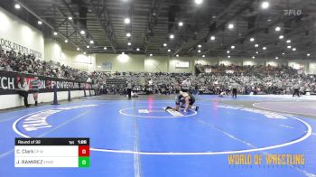 130 lbs Round Of 32 - Cashil Clark, CP Wrestling vs JAYDEN RAMIREZ, Elite Force Wrestling Club