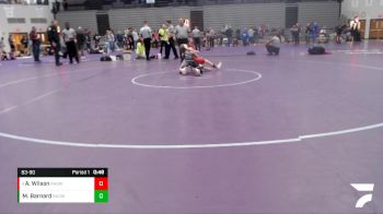 83-90 lbs 3rd Place Match - Austin Wilson, RHYNO ACADEMY Of WRESTLING vs Mason Barnard, RHYNO ACADEMY Of WRESTLING