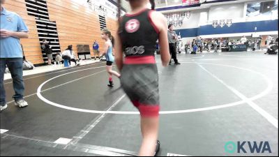 52 lbs Rr Rnd 3 - Kynley Johnson, Division Bell Wrestling vs Hazel Rios, Tuttle Wrestling
