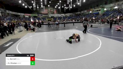 70 lbs Consi Of 4 - Luke Barnett, Valley Bad Boys vs Noah Rhoden, Western Slope Warriors