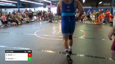 285 lbs Rr Rnd 1 - David Babel, Ohio vs Garrett Smead, Sheffield