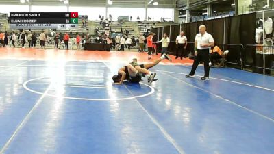 120 lbs Consi Of 16 #1 - Braxton Smith, NM vs Elijah Rozier, GA