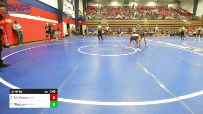 81-84 lbs Rr Rnd 1 - Chanlee McKinney, Woodland Wrestling Club vs Caitlyn Staggers, Skiatook Youth Wrestling