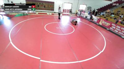 138 lbs Cons. Round 3 - John Azyx Artienda, Chino Hills High School WC vs Bentley Lozano, Downey High School