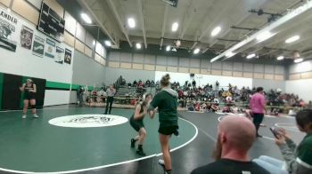 140 lbs Quarterfinal - Kaylie Julander, Kemmerer vs Scarlett Vaughn, Green River