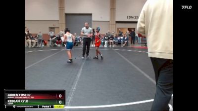 96-100 lbs Round 1 - Keegan Kyle, SDWA vs Jaiden Foster, Rabbit Turner Wrestling