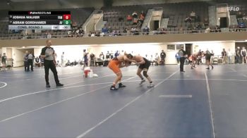 189 Championship Bracket Cons. Round 3 - Abram Gordhamer, Apple Valley vs Joshua Walker, Farmington