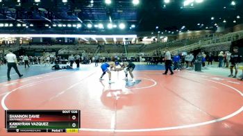 157 lbs Champ. Round 2 - Kawayran Vazquez, Jesuit vs Shannon Davie, Southwest Miami