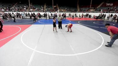 100 lbs Consi Of 4 - Juanito Lopez, Espanola Jr WC vs Niko Tinajero, EP Enforcers