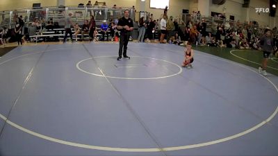 55 lbs Quarterfinal - Barrett Yeager, Nolf Wrestling Academy vs Clark Mason, Vici Wrestling Club