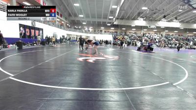 235 lbs Round 2 - Karla Padilla, University Of The Cumberlands vs Faith Wooley, Wayland Baptist University