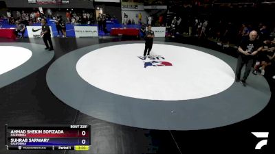 65 lbs Cons. Round 4 - Ahmad Shekin Sofizada, California vs Suhrab Sarwary, California