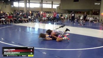 132 lbs 6th Wrestleback (32 Team) - Drew Corbin, Funky Boyz vs Braiden Benefield, Alabama Takedown