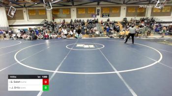 145 lbs Quarterfinal - Ghassan Saleh, Suffield/Windsor Locks vs Jake Ortiz, East Haven