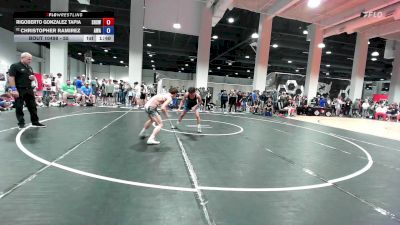 55 lbs Cons. Round 1 - Rigoberto Gonzalez Tapia, Scappoose High School Wrestling vs Christopher Ramirez, Aces Wrestling Academy