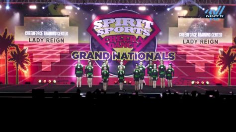 CheerForce Training Center - Lady Reign [2025 L2.2 Junior - PREP Day 1] 2025 Spirit Sports Grand Nationals