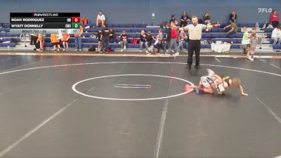 55 lbs 3rd Place Match - Noah Rodriguez, Ridge Wrestling vs Wyatt Donnelly, Cozad Wrestling Club