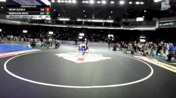 Girls 140 lbs Cons. Round 5 - Islah Alcala, Toppenish (Girls) vs Rubylove Koch, Curtis (Girls)
