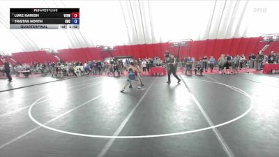 150 lbs Quarterfinal - Luke Kamish, Victory School Of Wrestling vs Tristan North, Ringers Wrestling Club