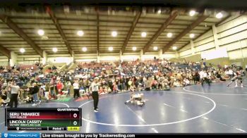 65 lbs Quarterfinal - Lincoln Cassity, Victory Wrestling Club vs Seru Tabakece, Team Sublime