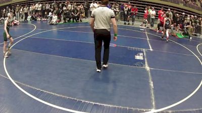 97 lbs Quarters - Titan Jarman, Devils Wrestling vs Mason Worden, Gold Rush Wrestling