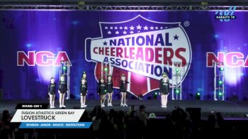 Fusion Athletics Green Bay - Lovestruck [2025 L1 Junior - Novice - Restrictions Day 1] 2025 NCA Milwaukee Classic